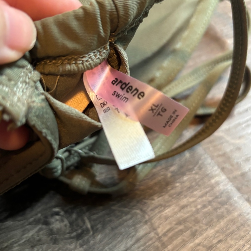 Ardene Olive Green Bikini Top - Picture 3 of 3